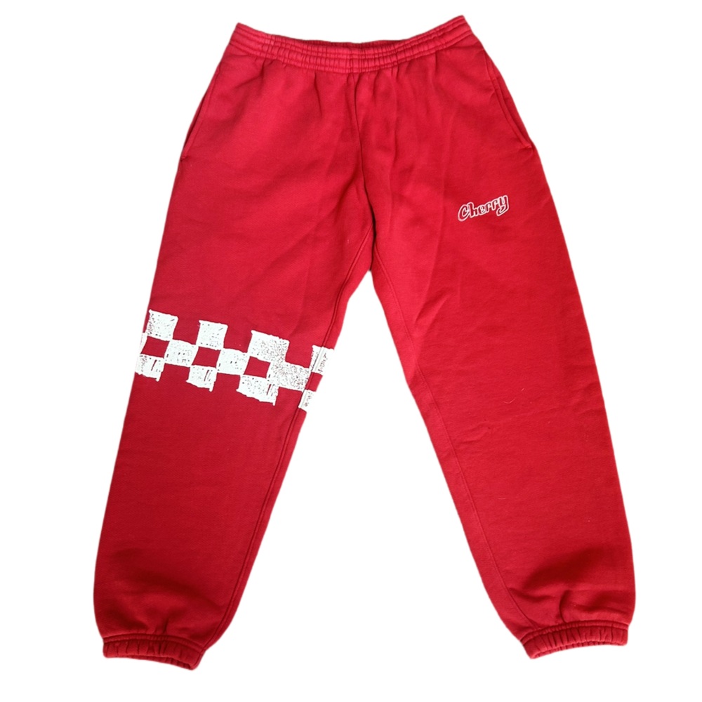 Cherry Los Angles Red sweatpants